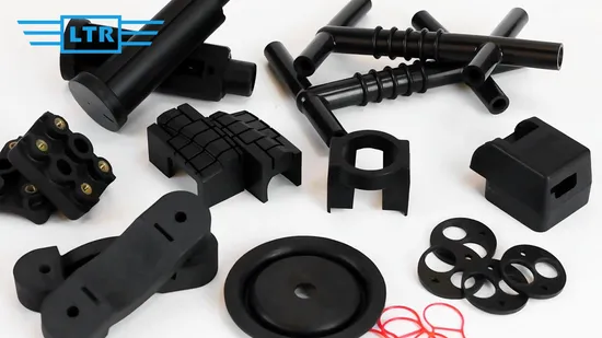 Custom Molded Heat Resistant Flat Rubber Gasket Seals NBR EPDM FKM Silicone Rubber Gasket