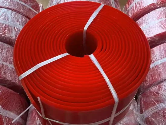 High Quality Polyurethane Parts Rubber Skirt Board Rubber Sheet for Belt Conveyor 