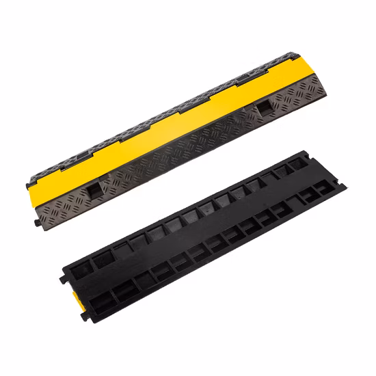 Hot Sale 3 Channel Traffic Road Speed Bump Rubber Cable