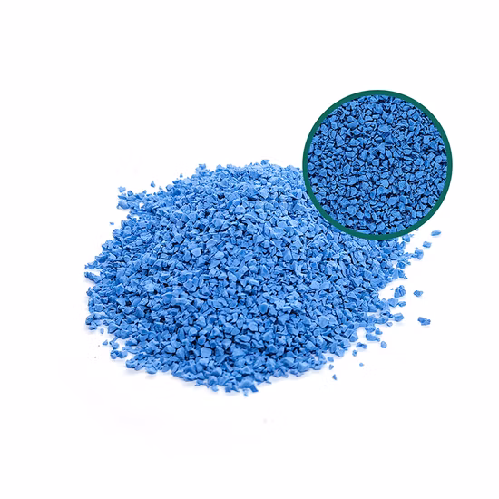 EPDM Rubber Granules / Outdoor Safety Rubber Floor /Playground Flooring Outdoor Rubber