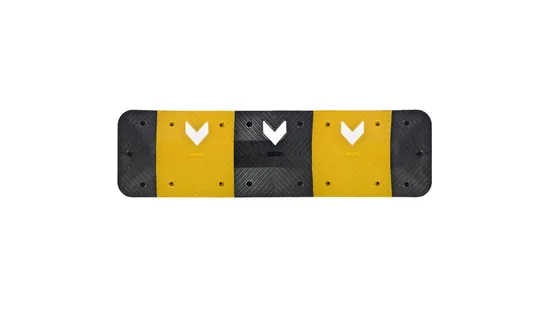 Wholesales Traffic Road Security System Rubber Stopper Speed Stopper Bump Reflective