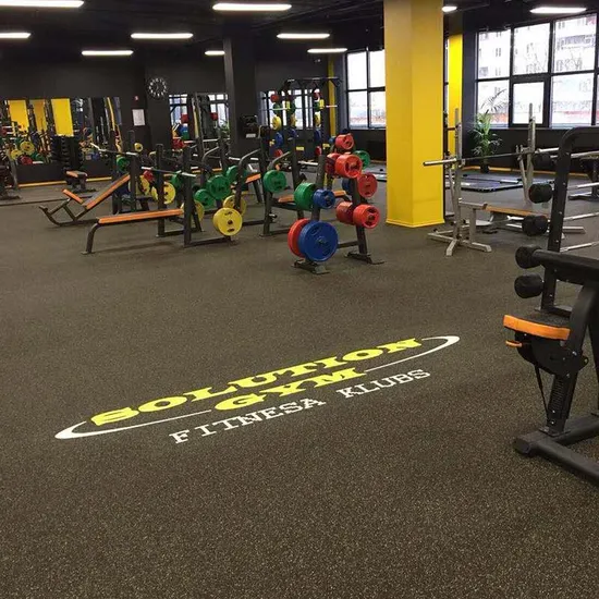 Anti Slip Outdoor Sport Interlocking Puzzle Shock Absorbent Fitness Crossfit EPDM Fitness Soft Foam Playground Gym Rubber Rolls Tiles Mats Flooring for Outdoor