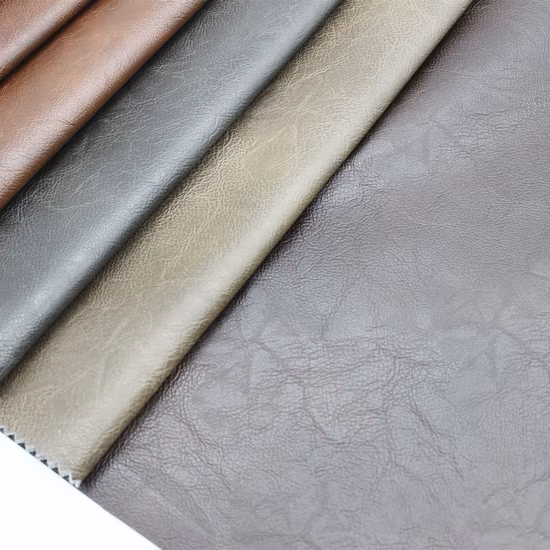 Synthetic Artificial PU Leather for Sofa Car Seat Auto Furniture